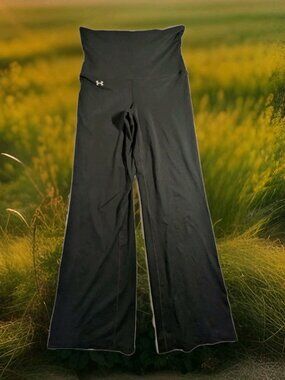 Under Armour Womens Pants Yoga Athletic Activewear Black Size Small